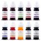 10 Liquid Colors for Soap Coloring,Coal Black, Royal Blue,Chocolate Brown,Lemon Yellow,Fruit Green,Sunset Red,Sunset Yellow,Deep Pink,Super Red and Grape Violet